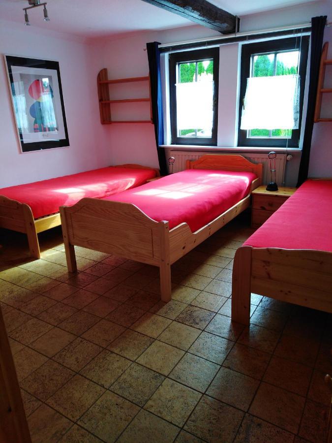 Fachwerkhaus In D 63667 Nidda Fuer 8 Bis 12 Personen 아파트 외부 사진