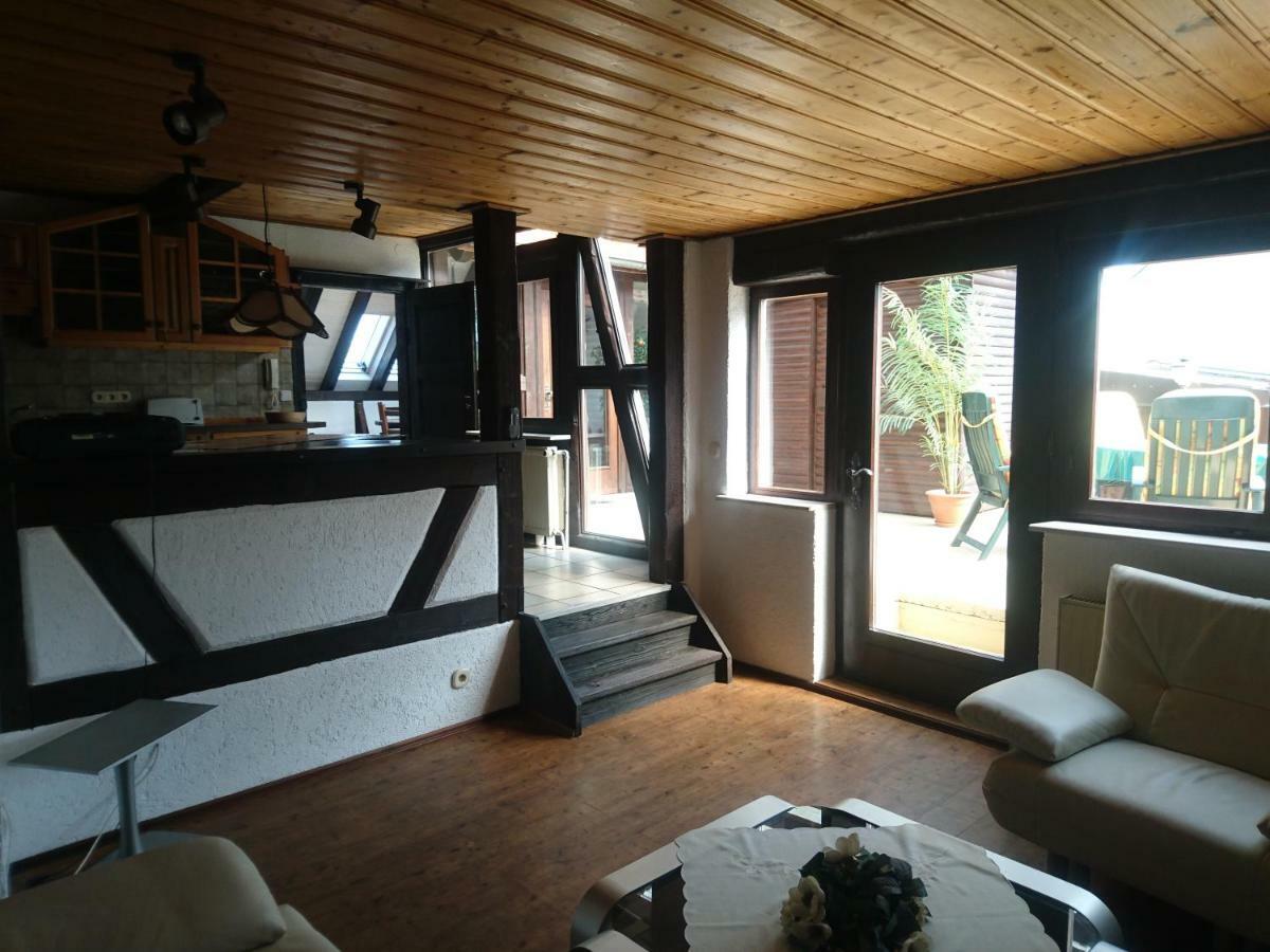 Fachwerkhaus In D 63667 Nidda Fuer 8 Bis 12 Personen 아파트 외부 사진
