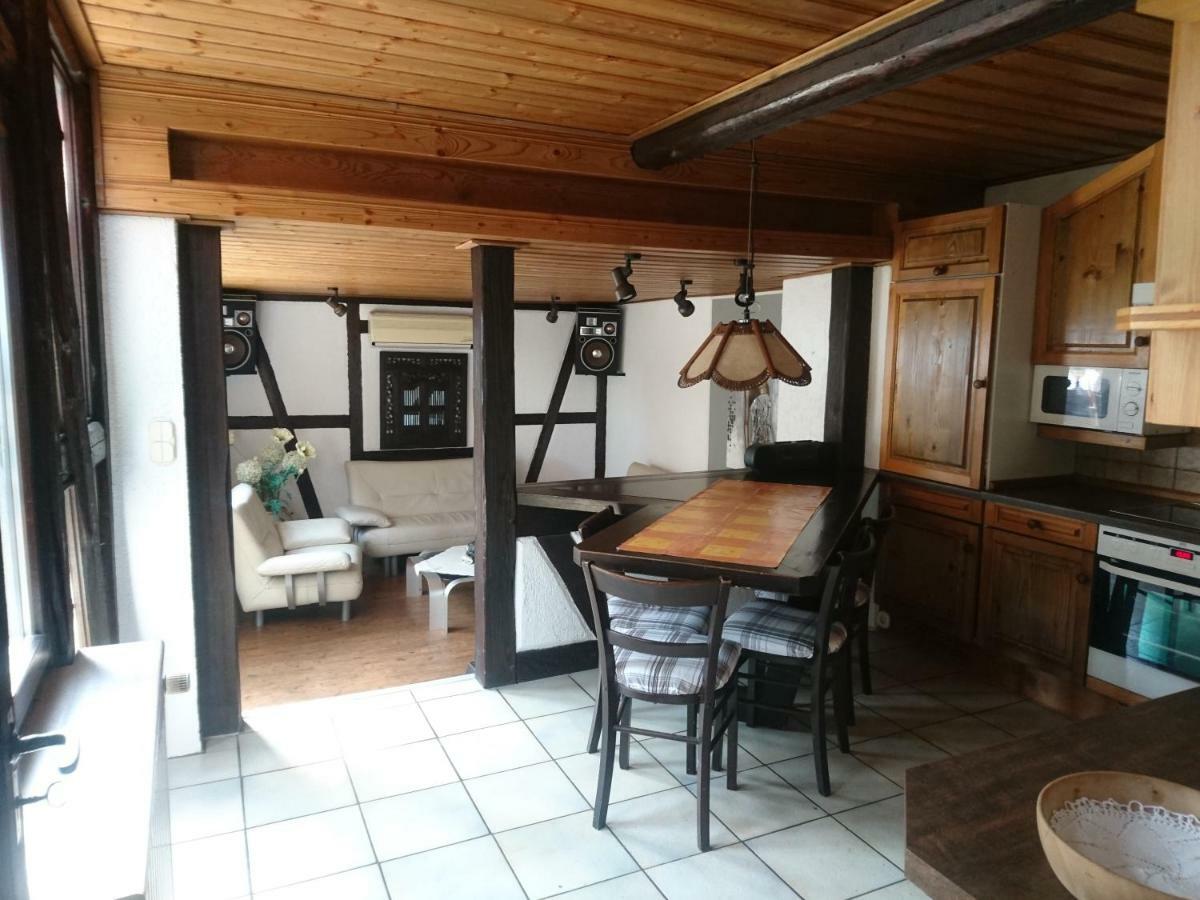 Fachwerkhaus In D 63667 Nidda Fuer 8 Bis 12 Personen 아파트 외부 사진