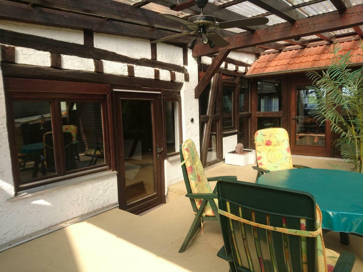 Fachwerkhaus In D 63667 Nidda Fuer 8 Bis 12 Personen 아파트 외부 사진